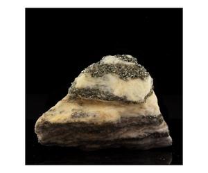 Pyrite + Dolomite. 477.00 Ct. Binntal, Suisse.