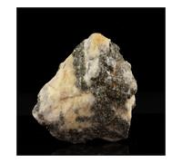 PYRITE DOLOMITE - en provenance de Binntal, Suisse - Pierre Naturelle avec Cristaux Vifs et Couleurs Vibrantes 923.00 ct - Certificat d'Authenticité Inclus 110 x 60 x 46 mm G