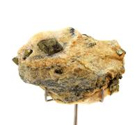 Pyrite + Talc. 945.1 Ct. Trimouns Talc Mine, Ariège, France.