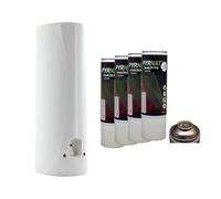 PYRNAT Diffuseur Basic 2 Programmable + 4 Recharges Insecticide Pyrèthre 400 ml Valve à Vis - Anti Mouches, Moustiques, Insectes Volants et Rampants - Grands Volumes