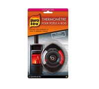 Pyro Feu 2012-12 Thermomètre avec aimant pour contrôle de la performance des poêles à bois