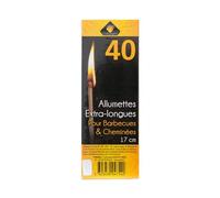 Pyro Feu fosforos Extra-Largos 17 cm boîte de 40 UDS., Bois