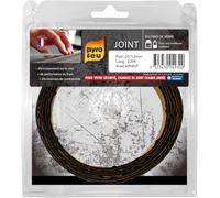Pyro Feu Joint Plat pour Insert et Poêle 2,5 m - 20 x 1,2 mm - Résistant à 500 °C - Excellente Étanchéité à l’Air