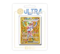 Pyrobut ex SV163 Teracristal Gold - Ultraboost X Écarlate et Violet 7 Couronne Stellaire - Coffret de 10 cartes Pokémon Françaises