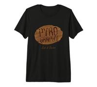 Pyrography Let It Burn I Brûleur Burn Bâton Art Artiste T-Shirt Haut de Gamme