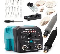 Pyrogravure / Poêle à bois Yihua 939-III + Ensemble de 20 pièces 4 en 1 en contreplaqué