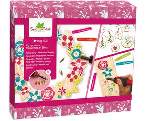 Pyrogravure - SYCOMORE - Maquette et bijoux - Dès 8 ans