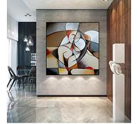 PYROJEWEL Picasso célèbre Peinture Abstraite rêve Femme HD Impression Toile Mur Art Affiche pour Salon décor à la Maison Photo 50x50 cm sans Cadre…