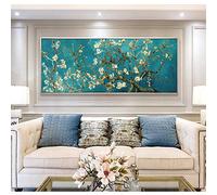 PYROJEWEL Van Gogh Almond Blossom Fleurs Toile Peintures Reproductions Oeuvre Célèbre De Van Gogh Wall Art Photo Home Wall Decor 40x120cm sans Cadre…