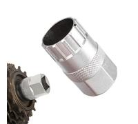 PYRUVAE Outil Réparation Retrait Roue Libre Vélo Cassettes, Dissolvant de Pédalier Universel, Demonte Roue Libre, Outil Extraction de Manivelle, Dissolvant De Pédalier, Pour Roues Libre(Argent