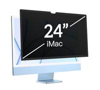 PYS Film de protection de confidentialité pour Apple iMac 24" M1 - Autocollant et amovible - Anti-éblouissement - Bloque la lumière bleue