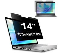 PYS Film de protection d'écran magnétique pour ordinateur portable 14" 16:10 anti-lumière bleue anti-éblouissement filtre de confidentialité amovible compatible avec Lenovo SGIN Dell Acer Samsung Asus