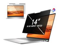 PYS Film de protection d'écran magnétique pour ordinateur portable 14 pouces 16:10 - Anti-espion - Anti-éblouissement - Amovible - Avec aimants puissants de 5 mm de large