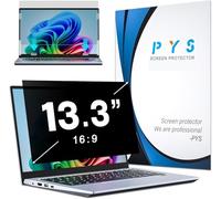 PYS Film protecteur d'écran de confidentialité pour ordinateur portable 13,3" Aspect 16:9 pour HP Dell Acer Lenovo ThinkPad Samsung Asus Sony Filtre de confidentialité amovible