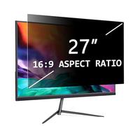 PYS Filtre de Confidentialité pour Ecran PC 27 Pouces 16:9, Protecteur d'écran Anti Espion, Anti-Lumière Bleu Film, Amovible Filtre de Confidentialité