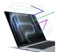 PYS [Lot de 3 Protection D'écran pour MacBook Pro 14 Pouces (2021-2024, M4/M3/M2/M1), Anti-lumière Bleue, Anti-Reflet Film Mat, Résistant Rayures, Anti-Empreintes