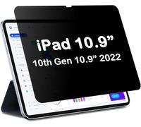 PYS Protection d'écran de confidentialité pour iPad (A16) 11e/10e génération (2025/2022) (iPad 11 et iPad 10), filtre de confidentialité anti-espion, finition mate anti-reflets, film anti-rayures