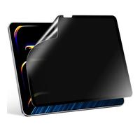 PYS Protection d'écran de confidentialité pour iPad Pro 11" M4 2024 5e génération, filtre de confidentialité nano amovible à 30 degrés, réutilisable et amovible, finition mate, anti-reflets,