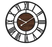 Pytha Sight Horloge Murale Design Moderne et Vintage, Silencieuse sans Tic-Tac, 50cm Grande Horloge Murale Géante XXL