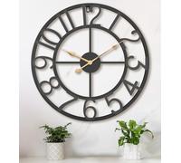 Pytha Sight Horloge murale en métal