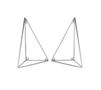 Pythagoras Paire de Supports Chrome