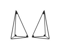 Pythagoras Paire de Supports Noirs