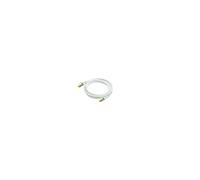 Python 8070PY-003W Câble Réseau Cat7 SF/UTP (S-FTP) 0.25m Blanc RJ-45 Contacts Or 10Gbps 500MHz LSZH AWG26 Cuivre Sans Oxygène