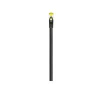 Python 8070PY-010S : Câble Réseau Cat.7 S/FTP 1m Noir, Connecteurs RJ-45 Plaqué Or, Cuivre, 10GBase-T, 500 MHz, AWG26, Ø 6mm