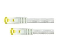 Python 8070PY-030W câble de réseau Blanc 3 m Cat7 S/FTP (S-STP)