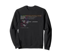 Python Code Programmation Syntaxe Computer Geek Sweatshirt