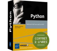 Python - Coffrets de 2 livres : Maîtrisez le NLP avec spaCy et NLTK - Benoît Prieur - Eni Editions - Coffret - Manuel