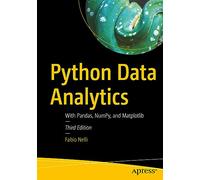Python Data Analytics: With Pandas, NumPy, and Matplotlib