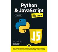 Python et JavaScript Mégapoche pour les Nuls 2e édition - Eva Holland - First Interactive - broché - Manuel