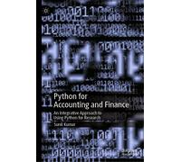 Python For Accounting And Finance