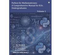 Python for Mathematicians: A Comprehensive Manual for B.Sc. Undergraduates: Volume 1