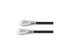 Python GC-M0252 : Câble HDMI 2.1 1m, Type A (Standard) Mâle/Mâle, contacts or, 38.4 Gbit/s, ARC, 7680x4320 60Hz, AWG 28, noir