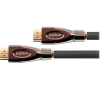 Python HDMI« 2.0 Kabel 4K2K Nylongeflecht schwarz 5m