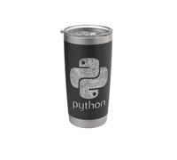 Python - Langage de programmation pour les développeurs de logiciels Gobelet isotherme en acier inoxydable double paroi