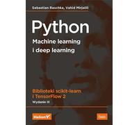 Python Machine learning et deep learning Sebastian Raschka, Vahid Mirjalili (Buch auf Polnisch)