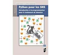 Python pour les SHS Introduction à la programmation pour le traitement de données - Emilien Schultz - Presses Universitaires Rennes - broché - Scolaire / Universitaire