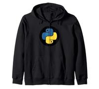 Python Programming Language Logo Sweat à Capuche