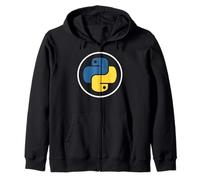 Python Programming Language Logo Sweat à Capuche