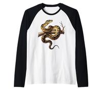 Python Royal Amusant Amoureux Serpents Reptiles Python Manche Raglan