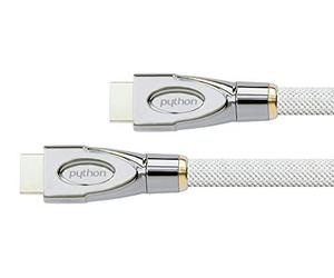 Python Série Premium. HDMI 2 m Blanc.