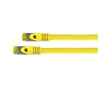 Python Series Câble patch pour Ethernet / Wi-Fi, avec protection des becs d’encliquetage RNS et nylon tressé Cat. 7 - Câble 20 m jaune