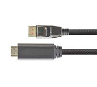 Python Series Premium DisplayPort 1.4 to HDMI 2.0 2 m Black