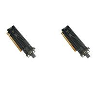 Pyugxab 2X Carte D'Extension PCI-E 4.0 X16 1 à 2 Gen4 Split Card PCIe-Bifurcation X16 à X8X8 avec Emplacements EspacéS de 20 mm CPU4P (4 Broches)