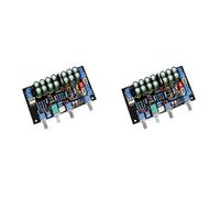 Pyugxab 2X Pratique Multifonctionnel PréAmplificateur Carte de Tonalité PréAmpli ContrôLe de Tonalité de Volume Amplificateurs de Haut-Parleur Bricolage Amplificateur Audio Sonore