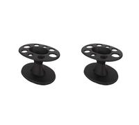 Pyugxab 2X Support de Brosse à Cheveux Rond, Support de Peigne, PréSentoir de Brosse de Coiffure, Support D'Outils de Coiffure, Accessoires D'ÉTagèRe