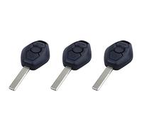 Pyugxab 3X Coque de Clé à Distance 3 Boutons 315 MHz pour E81 E46 E39 E63 E38 E83 E53 E36 E85